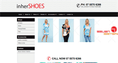 Desktop Screenshot of inhershoes.net.au